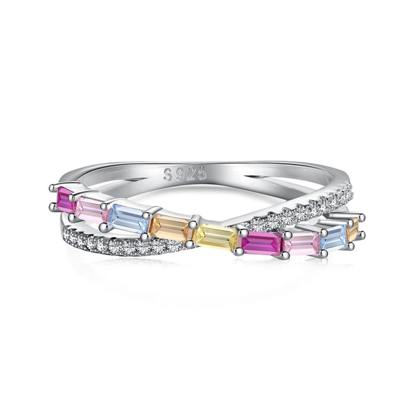 ˇStella JewelryˇEnergetic Elegant Radiant Cut Party Ring