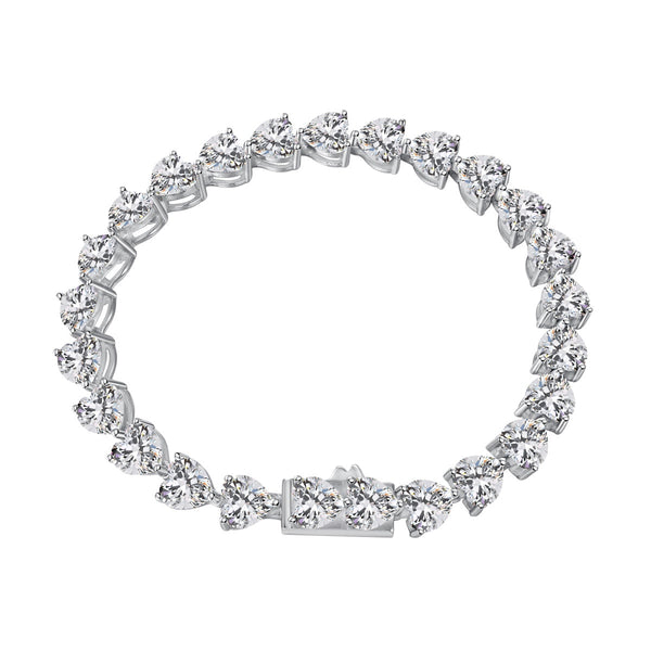 ˇStella JewelryˇElegant Romantic Heart Shape Lover Bracelet