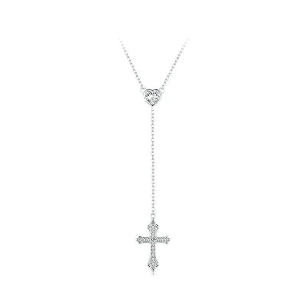 ˇStella JewelryˇDelicate Heart-shaped Pendant Necklace