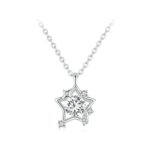 ˇStella JewelryˇShiny Star Pendant Necklace